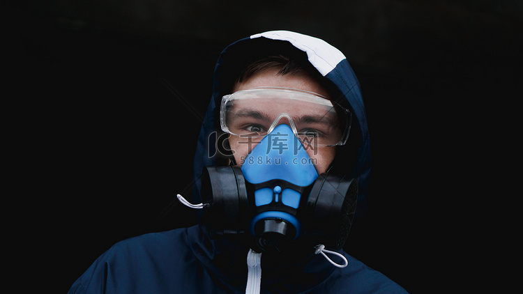 有毒气体防护呼吸器半面罩