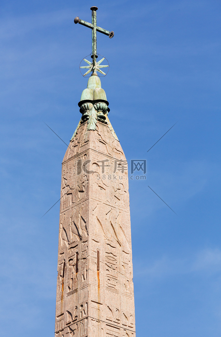 罗马人民广场的埃及方尖碑