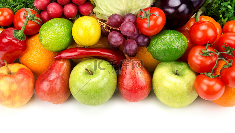 套水果和蔬菜