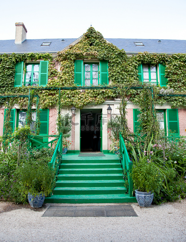 巴黎附近的克劳德·莫奈花园和住