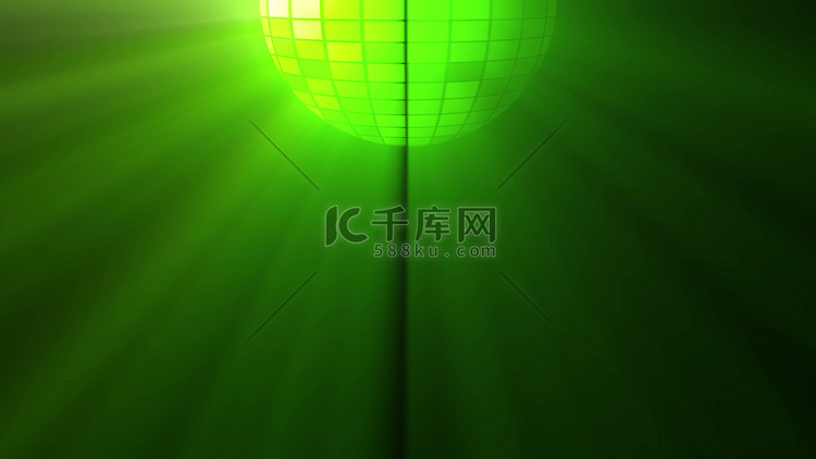 与迪斯科球和灯的抽象背景