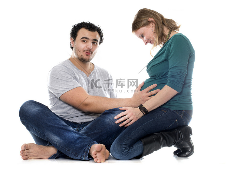 男人和孕妇