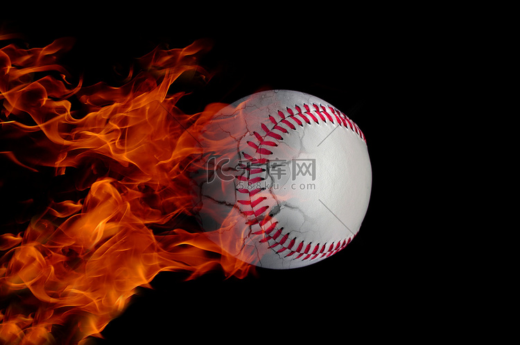 着火的棒球