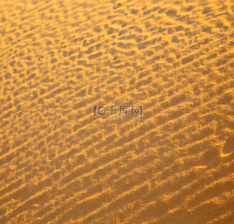 非洲撒哈拉沙漠棕色沙丘摩洛哥沙