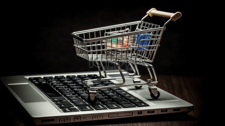 网上购物和电子商务概念