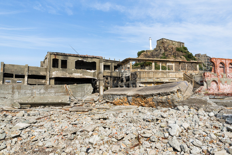 长崎市的废弃岛屿