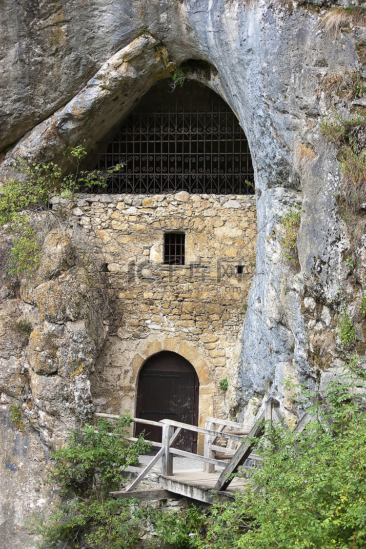 斯洛文尼亚 Predjama 城堡下的洞穴