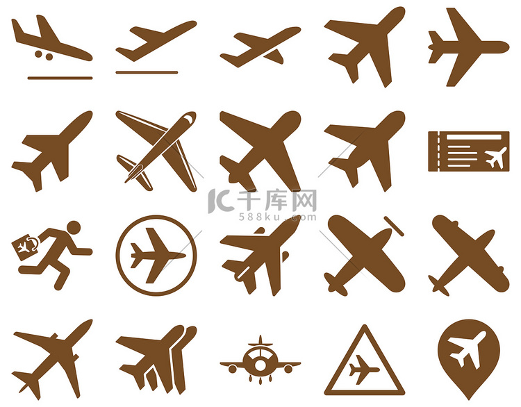 航空图标集