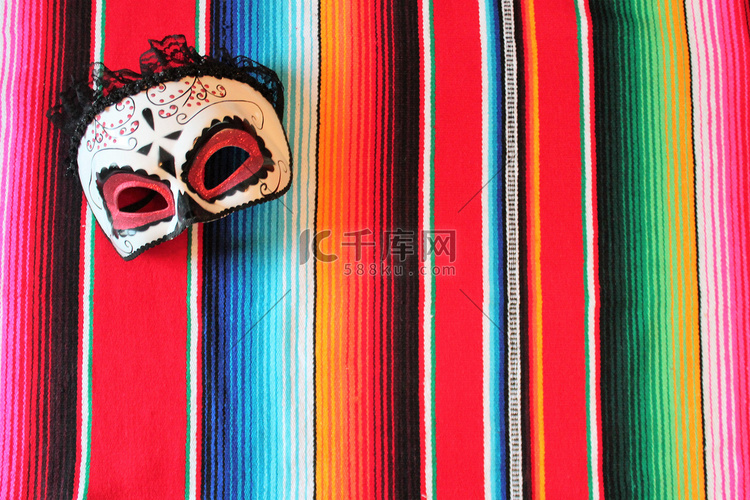 墨西哥与条纹的墨西哥传统 ci