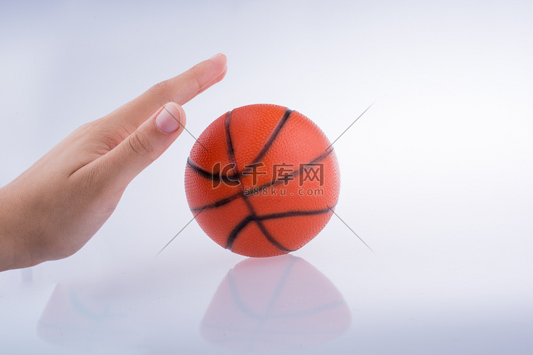 橙色篮球模型