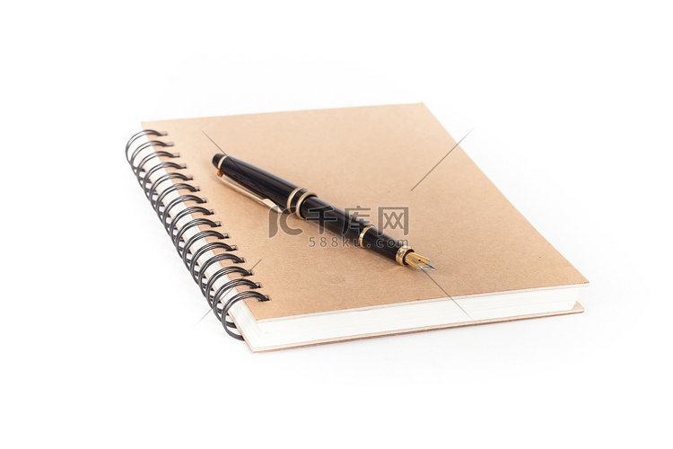 白色背景上用笔写的日记
