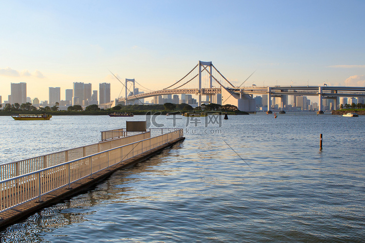 彩虹桥台场东京日本重要地标旅游