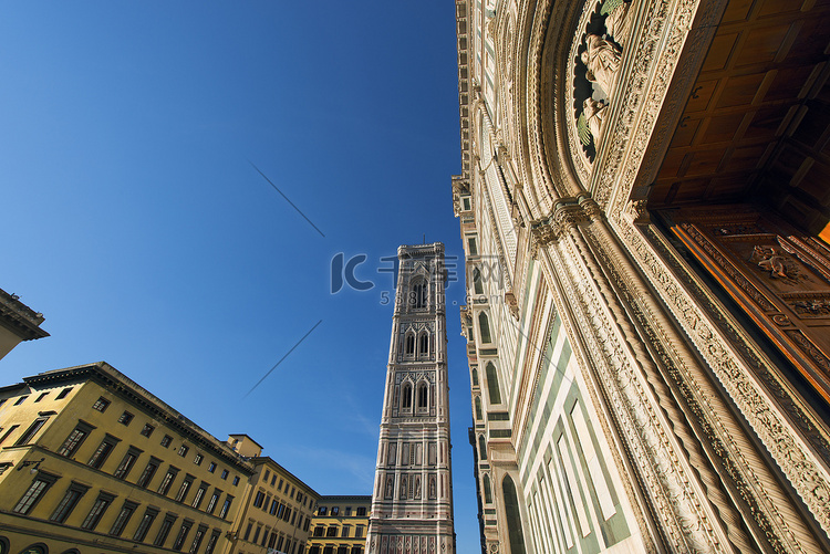 钟楼乔托和大教堂-佛罗伦萨托斯