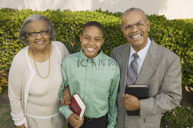 基督徒祖父母和孙子