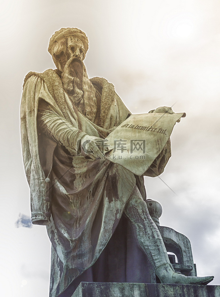 约翰内斯古腾堡雕像，斯特拉斯堡