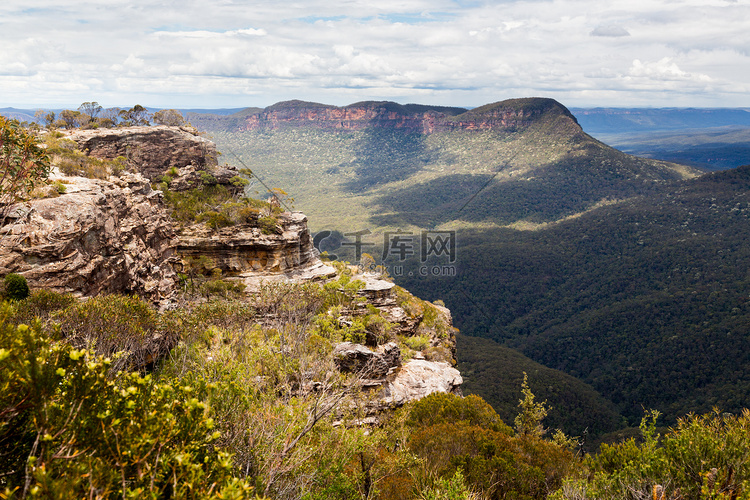 澳大利亚蓝山山体滑坡瞭望台