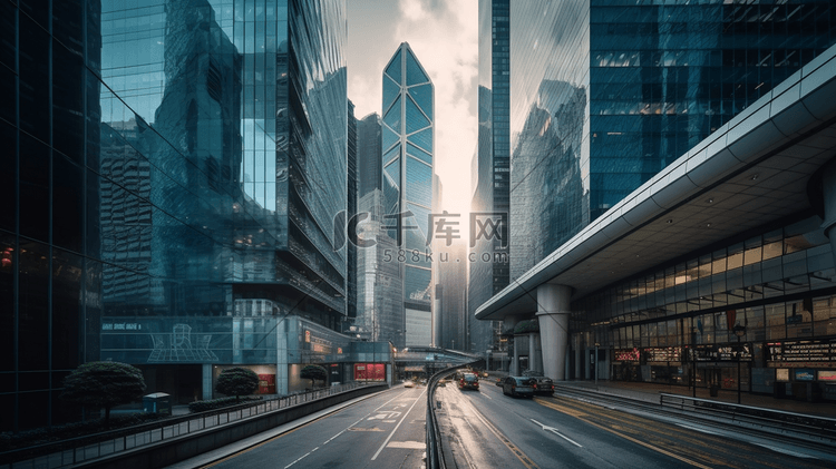 香港金融商务区