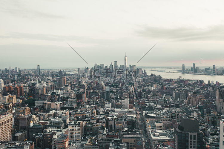 曼哈顿令人叹为观止的广阔视野，