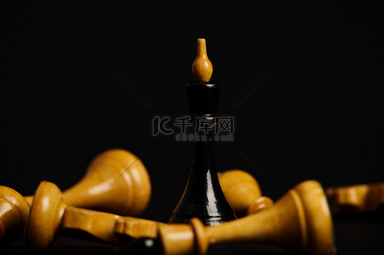 国际象棋人物系列的破坏。