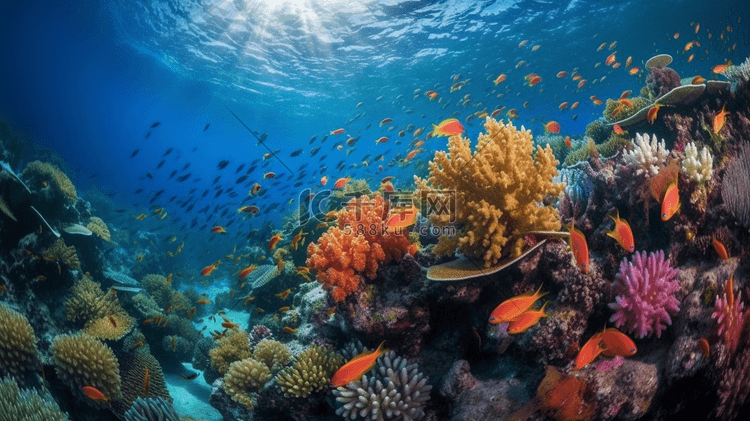埃及海珊瑚礁照片