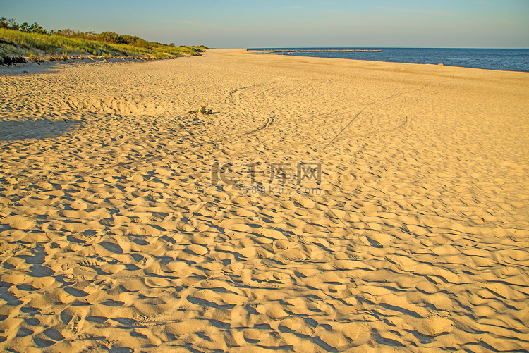 波罗的海的寂寞海滩