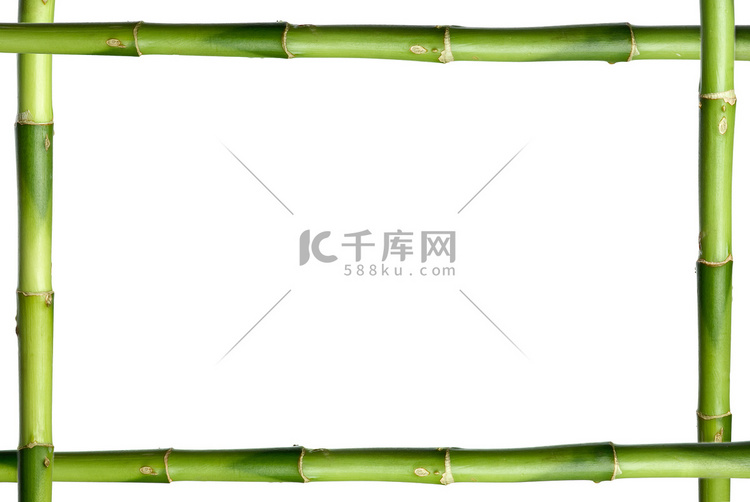 绿色竹签架