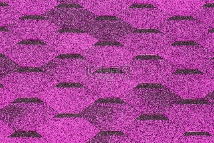 紫色粉红色淡紫色紫罗兰色瓦屋顶