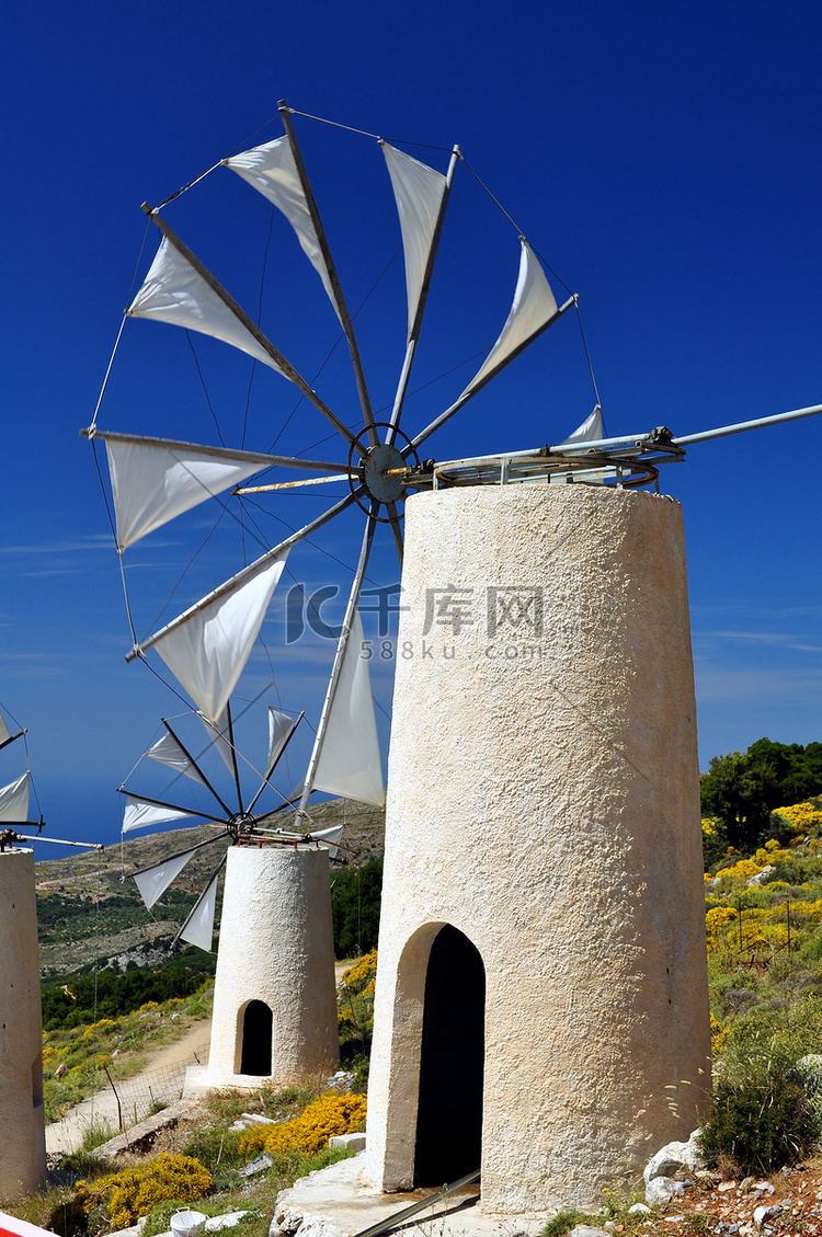 克里特岛的风车