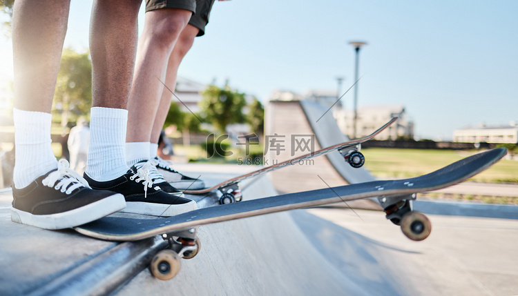 滑板、滑板和滑板公园适合极限运