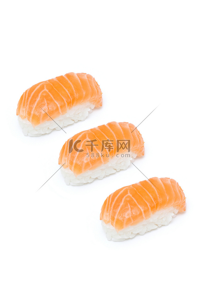 三文鱼握寿司