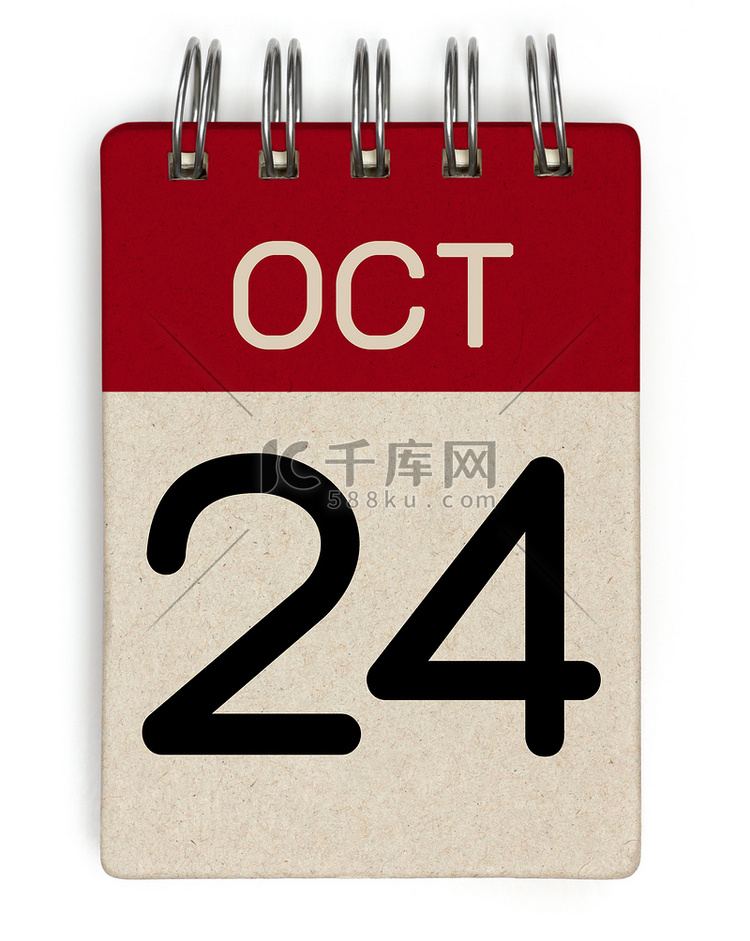 10 月 24 日日历