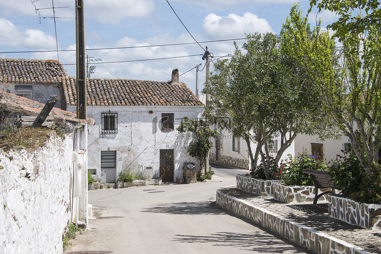 典型的葡萄牙村庄