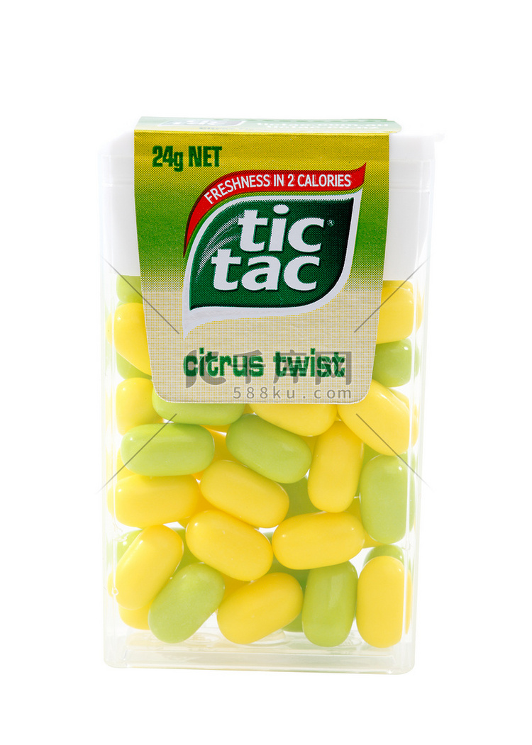 Citrus Twist Tic Tac 糖果容器