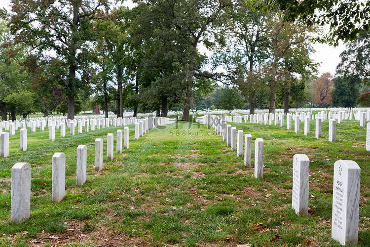 美国华盛顿特区的阿灵顿国家公墓