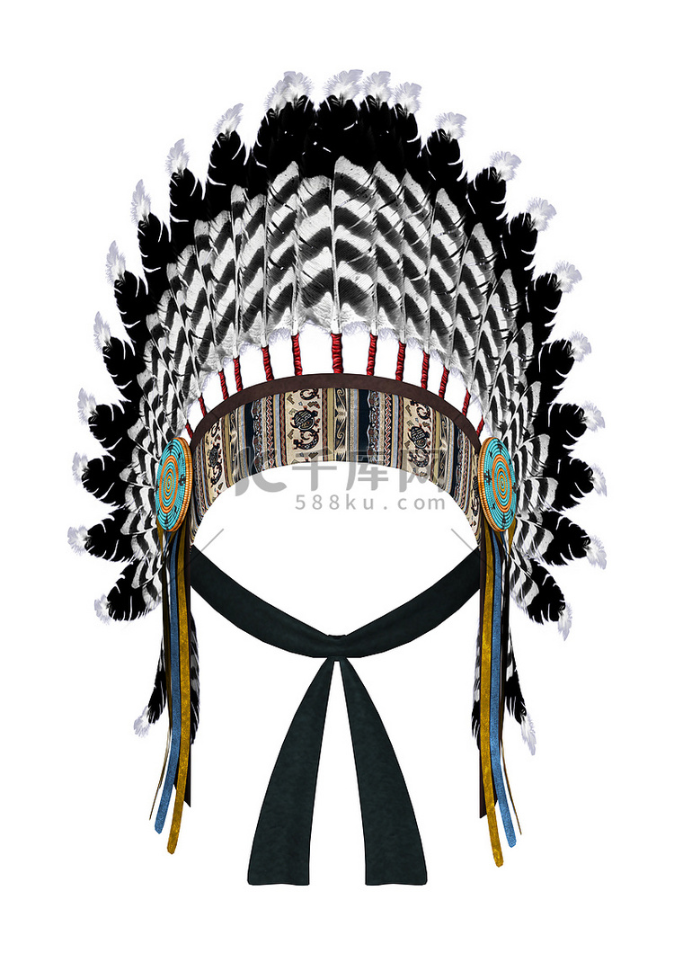 美国原住民战帽