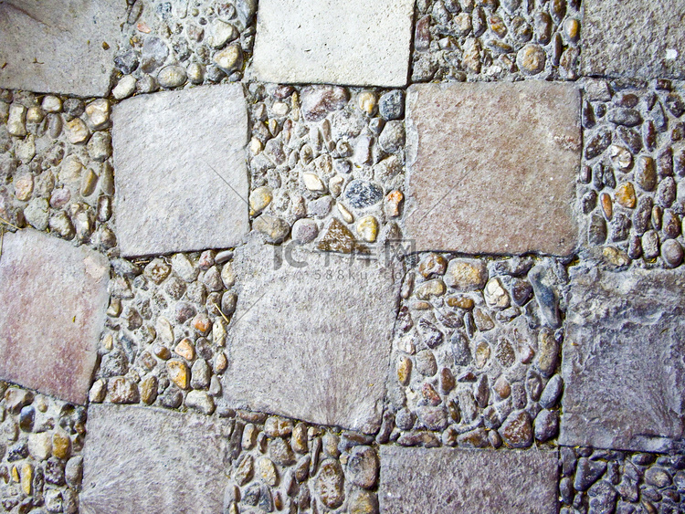 地板上的方石形状