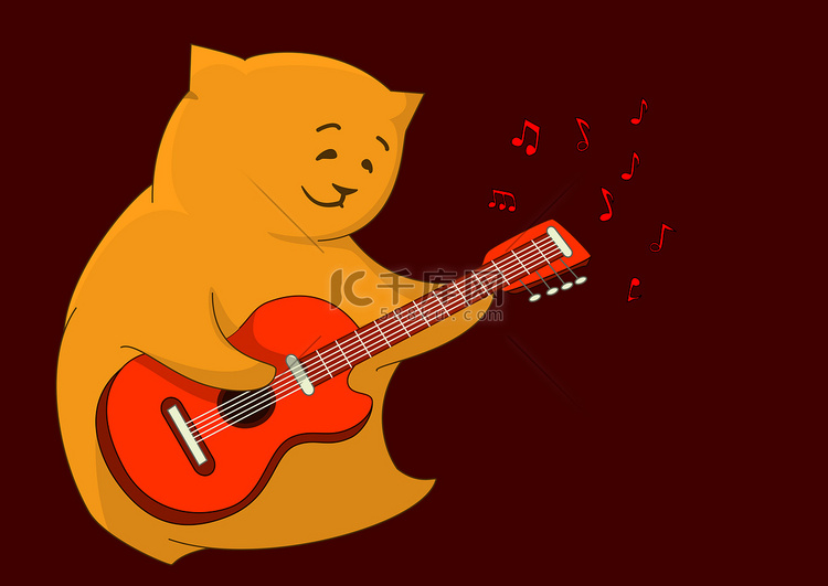 红猫吉他手