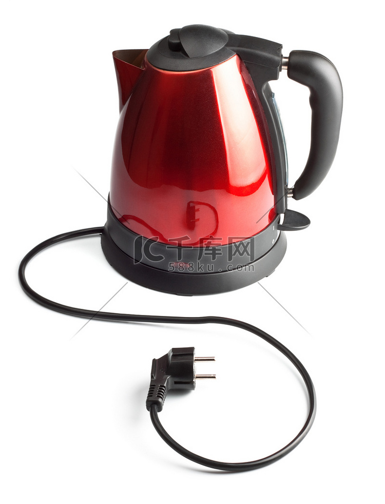 红色和黑色电茶壶