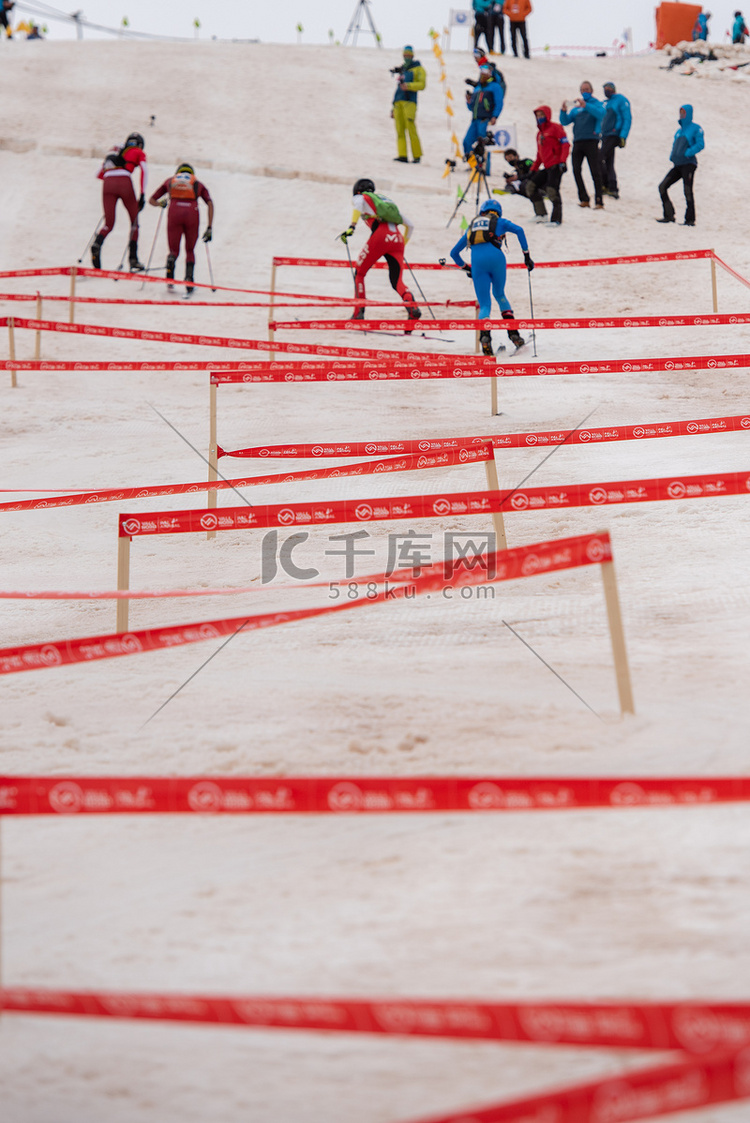ISMF WC 锦标赛中的滑雪