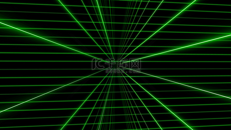 3d绿线激光背景
