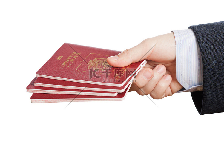 护照身份证件在手