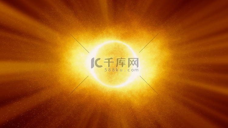 抽象粒子太阳太阳耀斑粒子