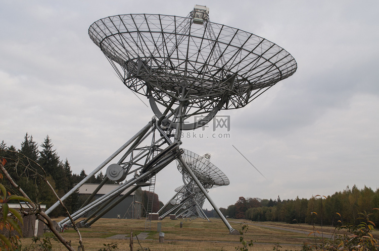 荷兰韦斯特博克村附近的射电望远