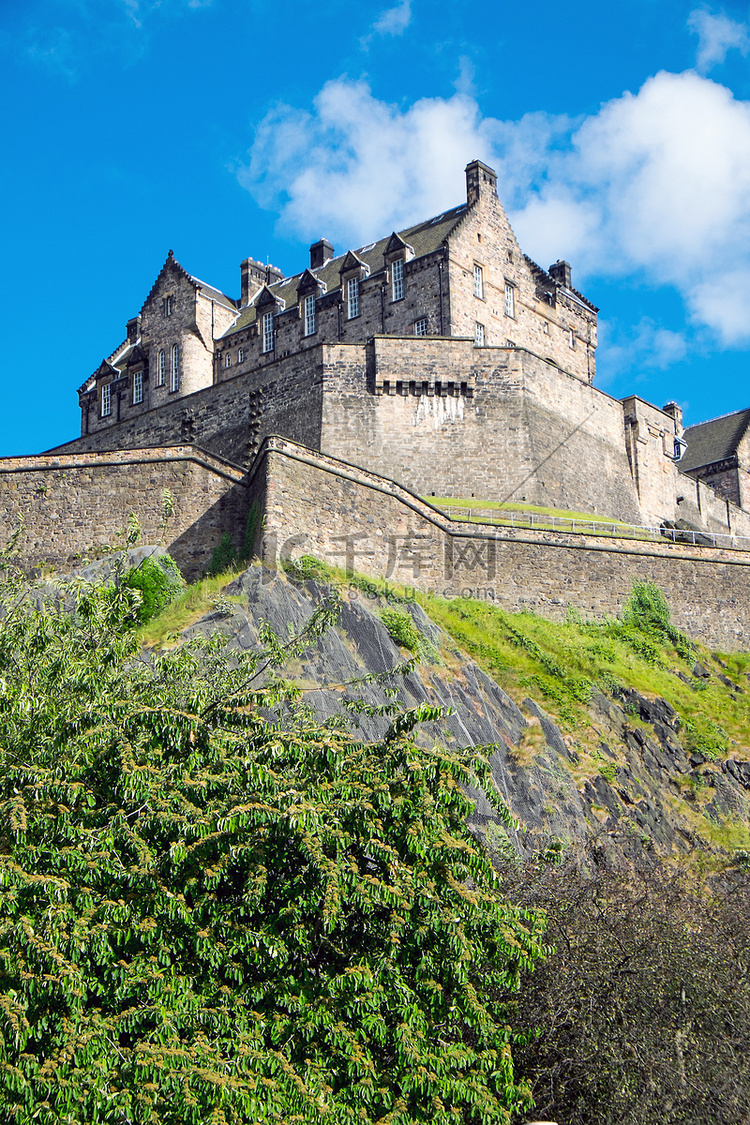 令人印象深刻的爱丁堡城堡