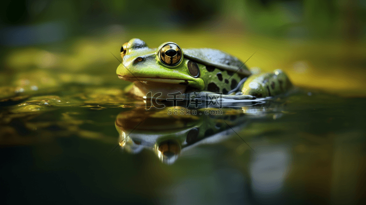 绿水青蛙