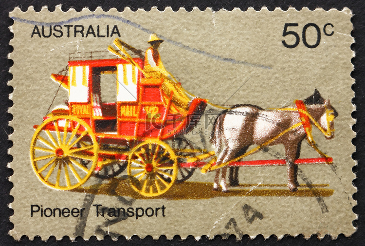 “邮票澳大利亚 1972 年教