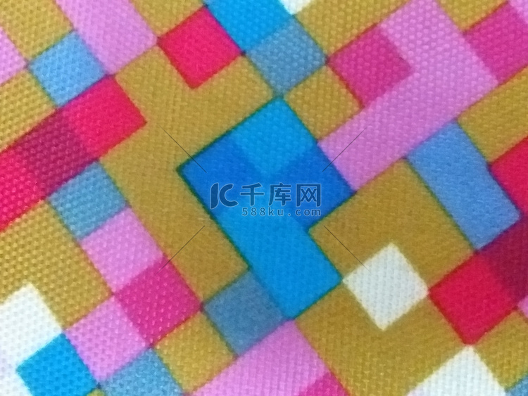 女士钱包和手袋的彩色纺织品设计