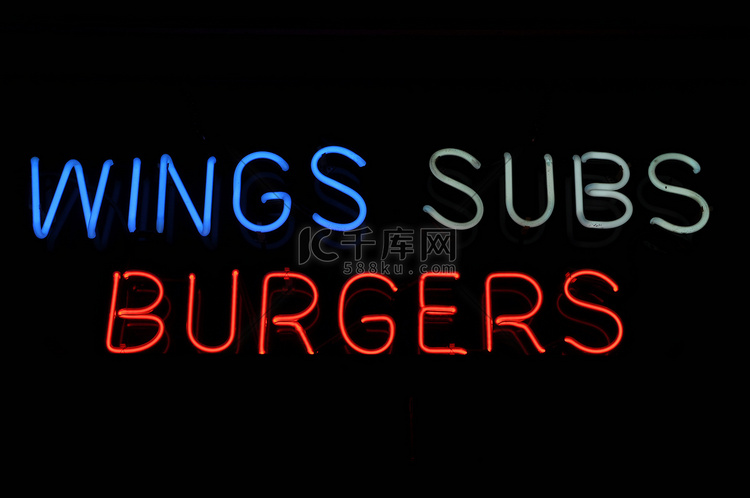 Wings Subs Burgers 标志