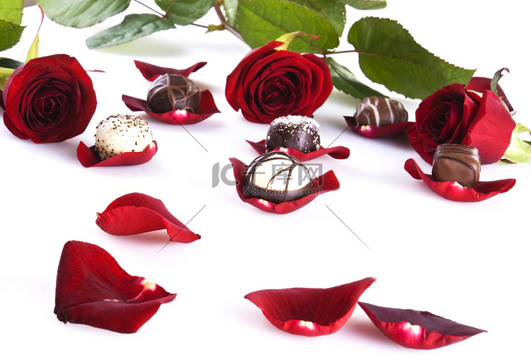 巧克力和玫瑰