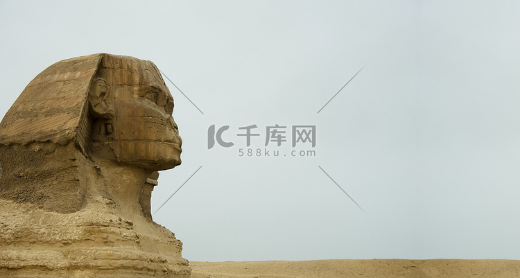 “古代遗迹：埃及吉萨的狮身人面
